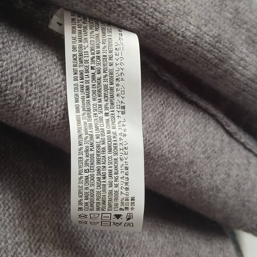 Cozy Gray Knit Sweater FOREVER 21 - Picture 4 of 5